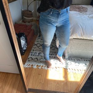 American Eagle hi-rise skinny jeans
